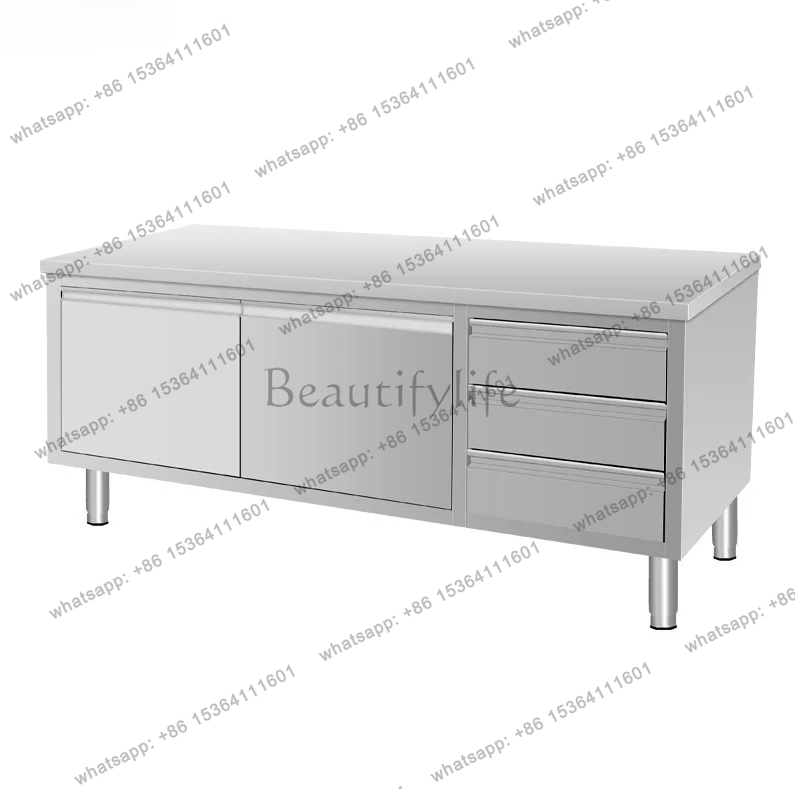 Commercial Kitchen Worktops - Armário Comercial de Aço Inoxidável para