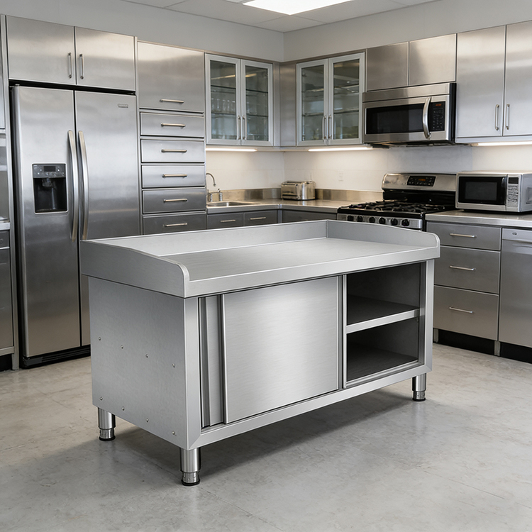 Mesa de Trabalho de Aço Inoxid - Commercial Kitchen Worktops avaliação e preço